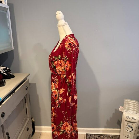 Bee Unique Long Sleeve Maxi Dress - Picture 2 of 4
